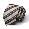 thumbnail image 1 of Corbata de seda de poliéster con puntos de corbata, fabricante de corbatas de 8 cm para hombres de negocios, ropa formal, corbata de estudio para bodas, 1 of 6