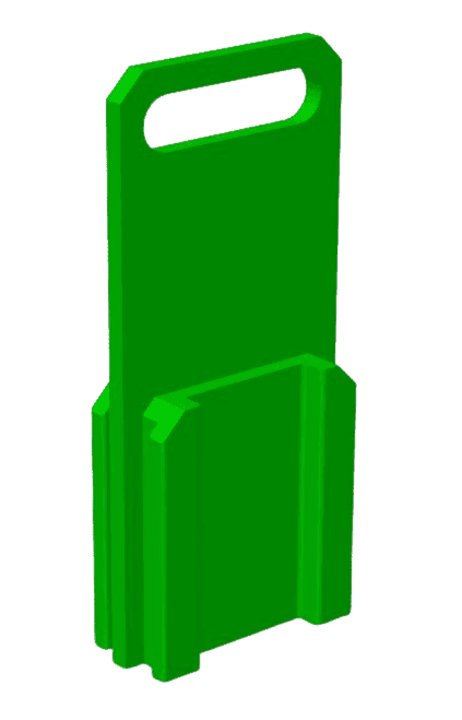 56V E.G.O Double Battery Carrier | E.G.O Power Battery easy to Use Holder | Hold Two batteries at once (Green)