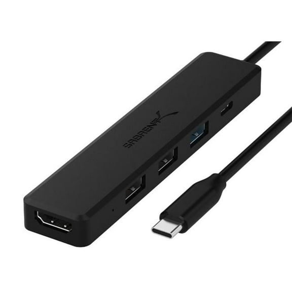3-Port USB 3.1 Gen 1 Hub with HDMI Port & Power Delivery