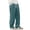 43#Cyan, variant on Mens Corduroy Casual Pants Fashion Loose Fit Wide Leg Pants Straight Sweatpants Elastic Waist Drawstring XL