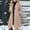 Khaki, variant on Fengqque Women’s Henley V Neck Long Sleeve Casual Top, Ruched Front Button Detail Slim Fitted long sleeve tee , Soft Stretchy Basic Top for Fall Winter Black