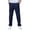 Navy@GC@, variant on CONZONE Kids Boys Cargo Pants Outdoor Hiking Pants For Child Elastic Waist Solid Color Straight Leg Jogger Trousers With Pockets