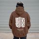 thumbnail image 3 of MHFRRA Sudaderas y Sudaderas para Hombre, Suéter Informal con Estampado, Sudadera con Capucha y Forro Cómodo para Uso Diario En Otoño E Invierno Marrón, 3 of 5