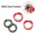 thumbnail image 2 of 4pcs Bicycle Headset Spacer Aluminium Alloy Bike Stem Headset Spacers Fork Washer Fit for MTB BMX Road Bikes, 3/5mm, 2 of 6