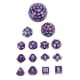 thumbnail image 1 of Juego de Dados Poliédricos Jadeshay 15 Piezas, 1 of 14