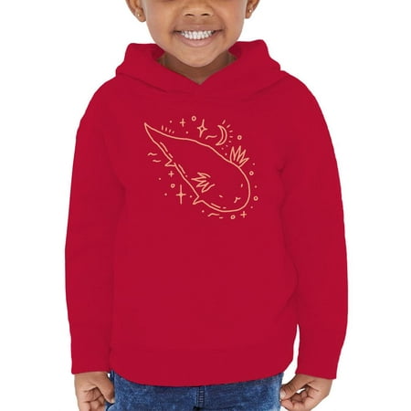 

Axolotl Cosmic Sketch Hoodie Toddler -Image by Shutterstock 4 Toddler