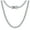 5mm-16", variant on Tennis Necklace for Women Sterling Silver 3mm or 5mm Cubic Zirconia 16 or 18" Lengths by Ginger Lyne