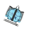 thumbnail image 3 of fastboy Basketball Bag Backpack Waterproof Mesh Pockets for Football Volleyball gray blue, 3 of 8
