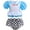 Alice, variant on Girls 2 Piece Swimsuit Princess Bikini Swimwear Beach Bathing Suits