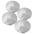thumbnail image 4 of unbranded 4Ud Cubiertas Para Centro De En Plástico Color Plata Accesorio Resistente, 4 of 8
