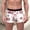 White, variant on Men's Underwear Soft Breathable Briefs With Comfortable Waistband For Daily Wear And AllSeason Comfort