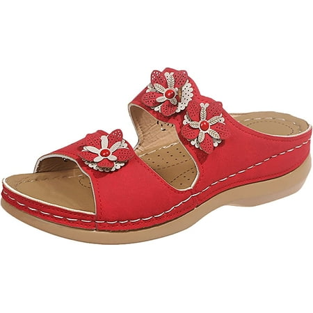 

Slippers for Men Comfortable Slip on Flip Flops for Women Beach Vintage Pluse Size Summer Mules Shoes