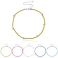 thumbnail image 2 of Fleur de Graine Choker Mode Réglable Mignonne Perle Collier Graine Perle Choker, 2 of 10