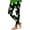 1-Black1121, variant on Tiijoy Toddler Girls St. Patrick's Day Tights Soft Stretch Base Layer Pants, Sizes 1-12