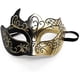 thumbnail image 1 of Máscara veneciana - Máscara de maquillaje veneciana - Disfraces de cosplay - Disfraces de baile de máscaras venecianas - hombres y mujeres brillar Electrónica, 1 of 5