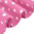 thumbnail image 6 of CAICJ98 Girls Ruffle Sleeve 50s Style Dress Girls Vintage Dresses Audrey 50's Retro Dress for Toddler Girls 1950s Polka Dot Rockabilly Swing Party Dresses Pink,8-9 Years, 6 of 7
