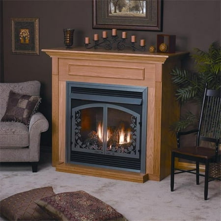 

Empire EMBF1SDO Standard Cabinet Mantel with Base Dark Oak