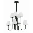 thumbnail image 2 of Crystorama Lighting - Keenan - 8 Light Chandelier-22.5 Inches Tall and 28 Inches, 2 of 5