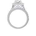 thumbnail image 7 of Unique Moments Lab Grown 2 Ctw Diamond Pear Bridal Set, Engagement Ring for Women 10K White Gold, 7 of 7
