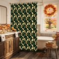thumbnail image 5 of Summer Avocado Shower Curtain, Waterproof Shower Curtains for Bathroom, Red Green Fruits Tropical Washable Fabric Bathtub Curtain Set Bath Decor with 12 Hooks 72"x78", 5 of 8
