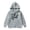 00-Grey786, variant on SONXAHE Toddler Girl's Daddy's Toddler Girl Arrow Heart Text Hoodie Long Sleeve Casual Pullover Family Hooded Sweatshirt,Black