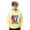 Beige, variant on Boys Graphic Print Hooded Sweatshirt with Long Sleeves, Pullover Casual Jacket with Front Pocket, for Outdoor Sports and Daily Wear