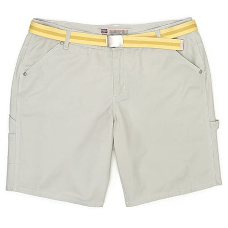 Faded Glory - Women's Plus Belted Carpenter Short