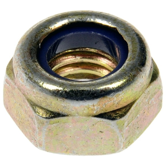 Dorman 784-752D Hex Lock Nuts With Nylon Ring - Class 8.8 - Thread Size M6-1.0, Height 6mm  (Pack of 3)