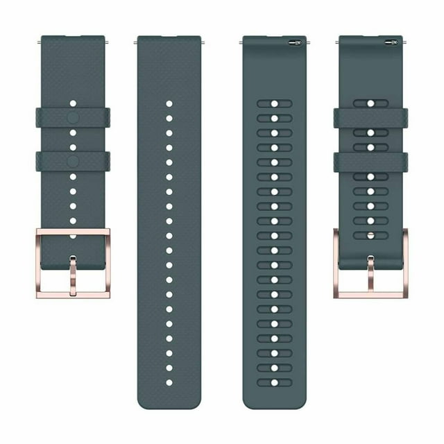 22mm Silicone Sweatproof Smartwatch Band - For BoNeng POLAR Models, Breathable, Adjustable, Stylish Unisex Design