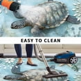 thumbnail image 5 of Vintage Coastal Turtle Outdoor Rug for Patio/Deck/Porch, Non-Slip Large Area Rug 4 x 6 Ft, Summer Beach Starfish Coral Indoor Outdoor Rugs Washable Area Rugs, Reversible Camping Rug Carpet Runner, 5 of 8