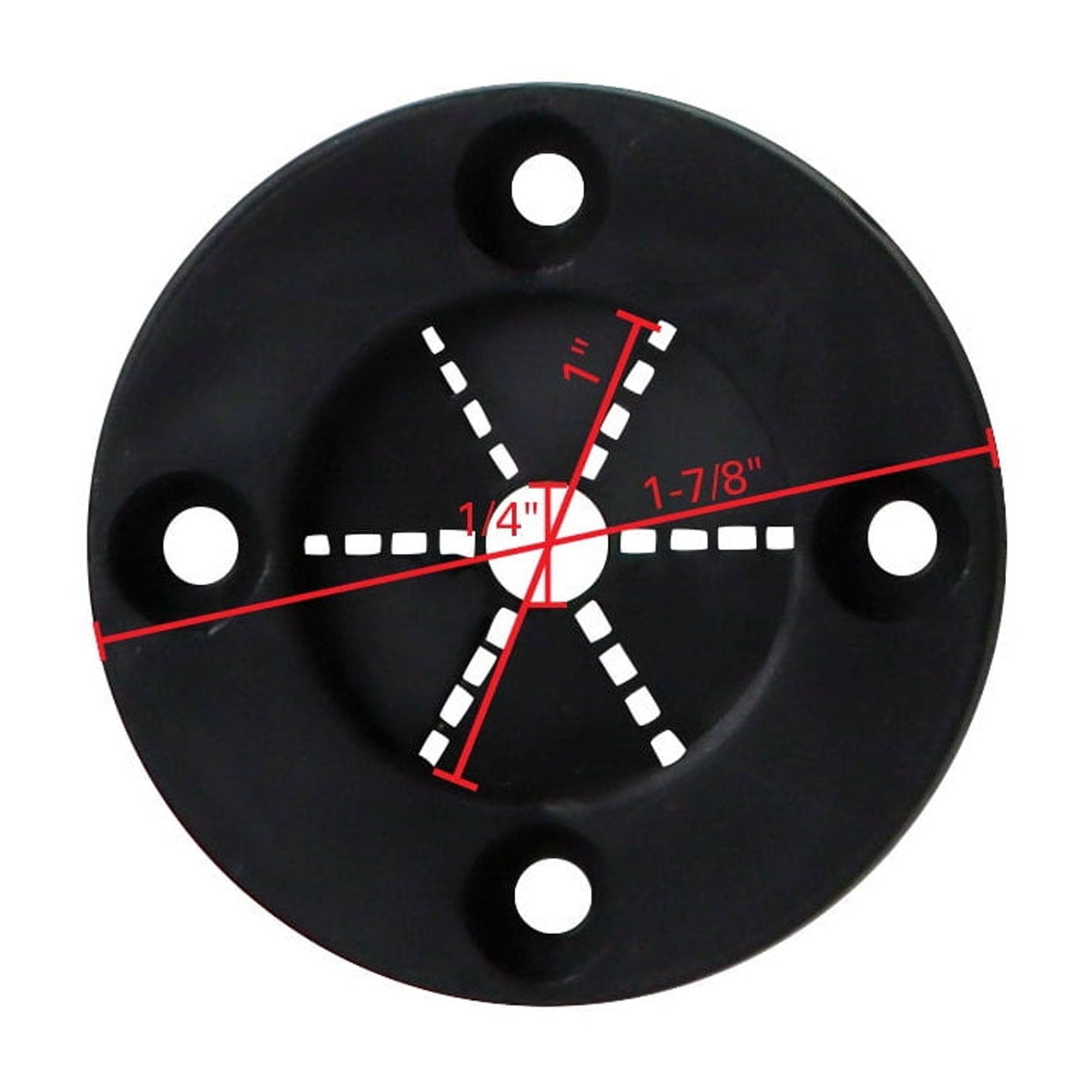 Extreme Max 3005.2169.25 Rigging Grommet - 1", Black, Pack of 25