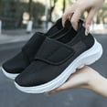 thumbnail image 4 of Mepaouo Slip on Orthopedic Sneakers for Women Breathable Mesh Knitted Woven Low Top Walking Shoes, 4 of 6