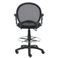 thumbnail image 5 of Boss Office Products Black Drafting Chair with Adjustable Arms, 5 of 5