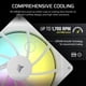 thumbnail image 5 of Ventilador CORSAIR RS140 ARGB 140mm PWM Daisy-Chain blanco, 5 of 7