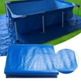 kesoto Pools Ground Cloth Cover, Pool Blanket Covering,Blue Waterproof