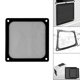 thumbnail image 5 of 5x Filtro de Ventilador de Computadora Cubierta de La Caja Del Refrigerador Cubierta Del Filtro a Prueba de Polvo PVC Negro 9cm con Orificio para Torn 5 piezas, 5 of 8