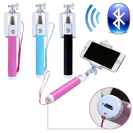 SAYFUT Extendable Wireless Bluetooth Shutter Selfie Monopod Stick