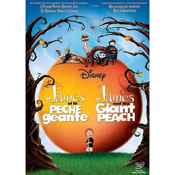 James and the Giant Peach (DVD) - DVD