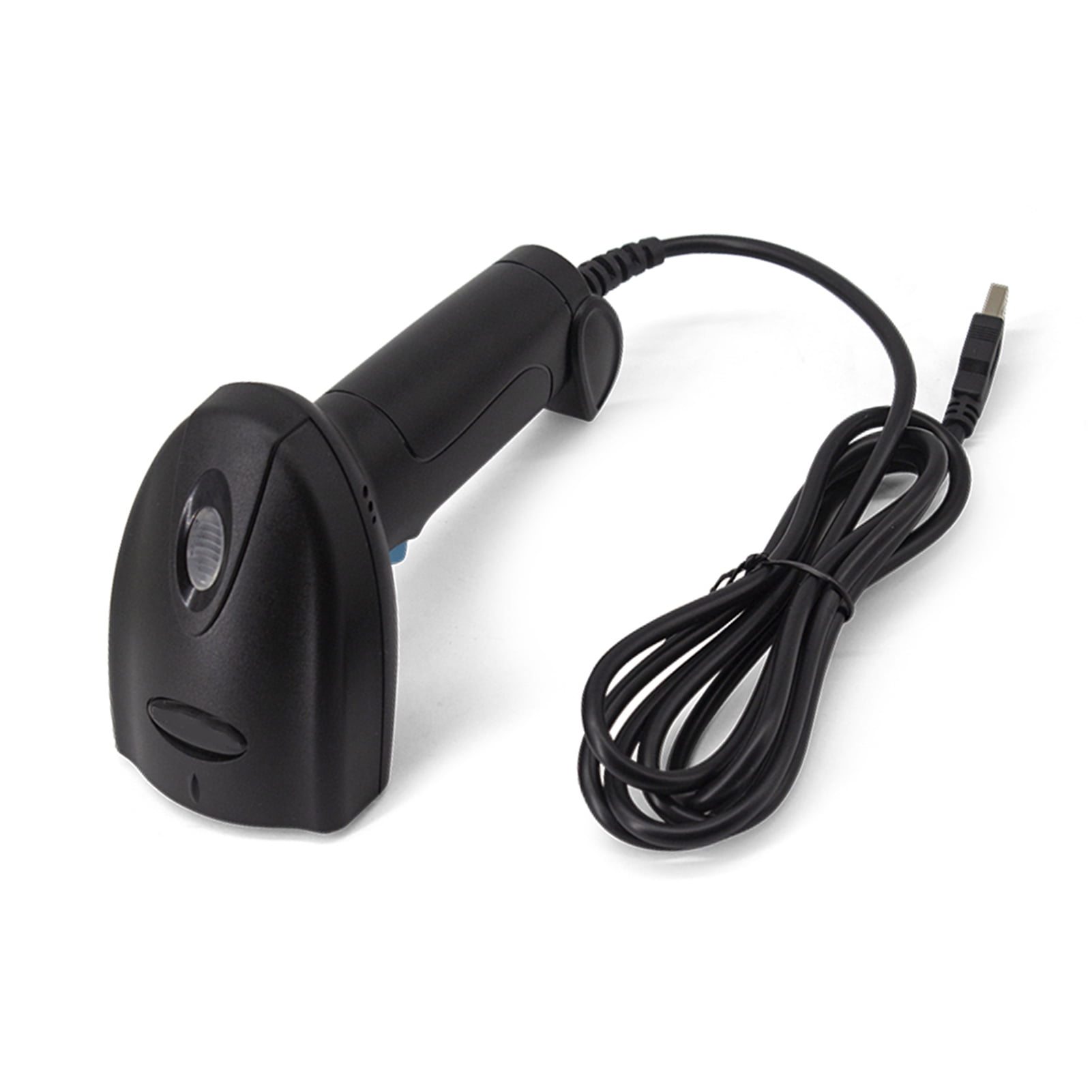 handheld scanner Scanner 1D/2D Barcode Scanner Handheld USB Wired Bar Code Reader Manual Trigger/Auto Continuous Scanning Support Paper Code Compatible with Mac for Supermarket