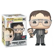 Funkoe #882 Dwight Schrute 2019 Fall Convention Limited Edition Exclusive Vinyl Action Figures Pop! Toys Birthday gift toy Collections ornaments - w/Plastic protective shell - New!