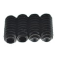 thumbnail image 2 of KAISH 50x Tornillos de ajuste de altura para sillín de puente de guitarra métrico M3x6 negro para Stratocaster/Telecaster, 2 of 4