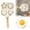 Beige, variant on Egg Steamer and Non-Stick Pan for Easy Omelette and Hamburger Frying with Thickened Bottom Flat Design and Induction