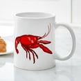thumbnail image 3 of CafePress - Louisiana Crawfish Mug Mugs - 11 oz Ceramic Mug - Novelty Coffee Tea Cup, 3 of 4
