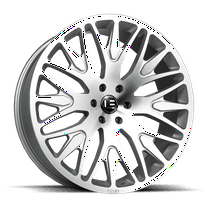 LUX LE7 20X8.5 5X114.3 38 73.1 Silver Machine Face