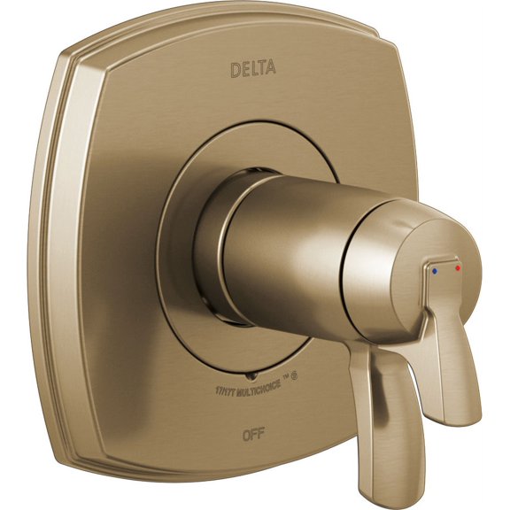 Delta T17t076 Stryke Tempassure 17T Series Dual Function Thermostatic Mixing Valve Trim