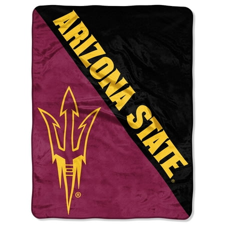 - NCAA Arizona State Sun Devils “Halftone” 46”x 60” Micro Raschel Throw