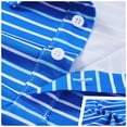 thumbnail image 5 of Aideaone Boys Polo Shirt Stripe Casual Short Sleeve Shirts for Boys Size 5-14T, 5 of 6