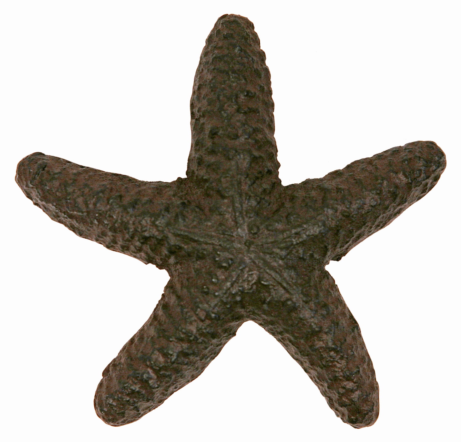 Coastal Starfish Shaped Drawer or Door Pull Cast Iron