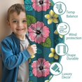 thumbnail image 3 of Pioneer Flower Floral Print Pattern Teens Curtains,Teens Insulated Curtains Set Of 2,Bedroom Essentials,Toddler Room Decor 52"x63", 3 of 5