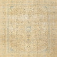 thumbnail image 1 of Ahgly Company Indoor Square Traditional Brown Gold Persian Area Rugs, 5' Square, 1 of 6